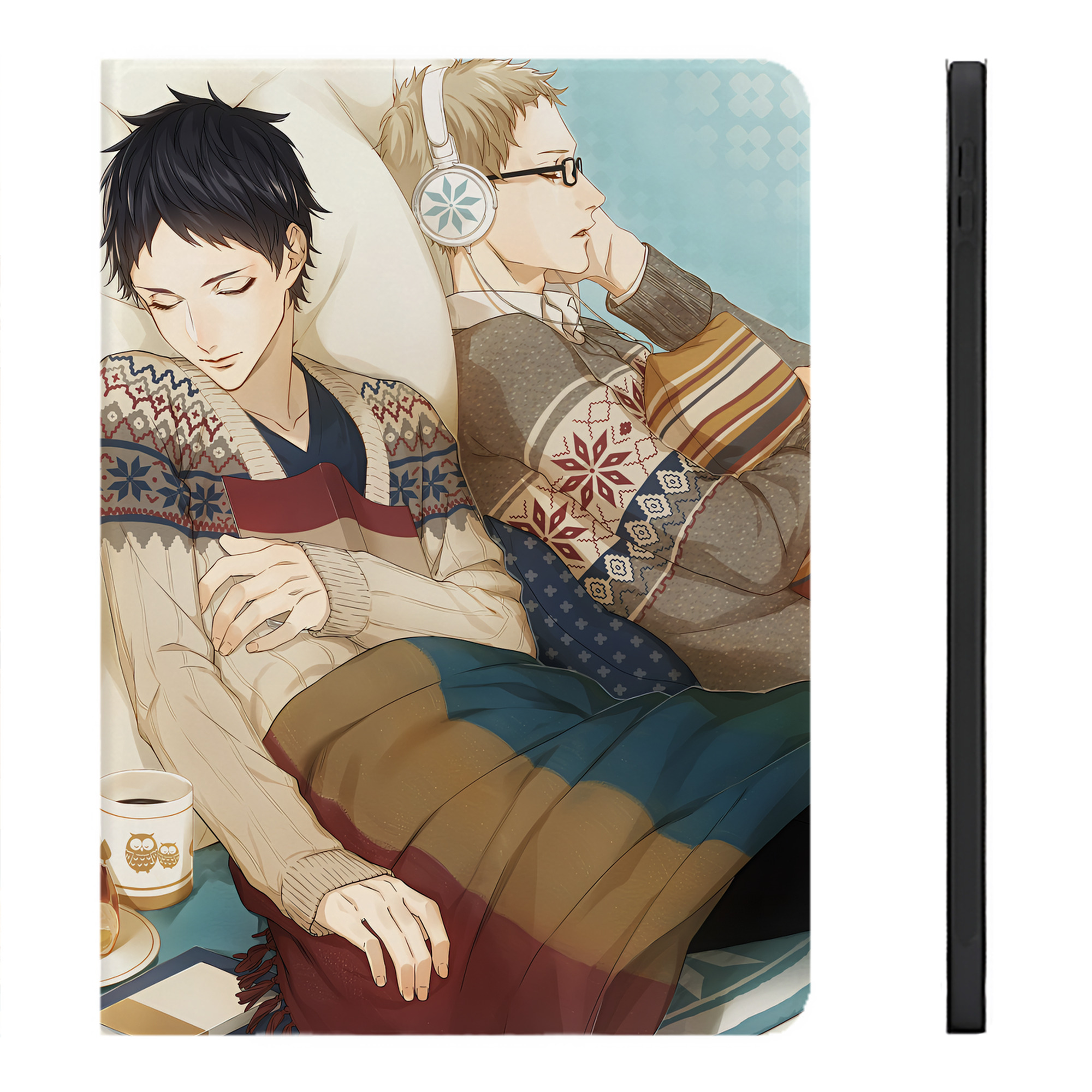 （画像用） ハイキュー!! Haikyu!! IPadケース ペンホルダー付き ブックスタイルデザイン